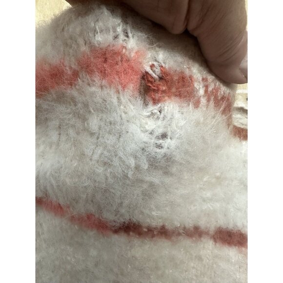 Free People Champagne Dream Cropped Sweater M $148 NWTs Soft Cozy Knit Boho Chic - Picture 3 of 9